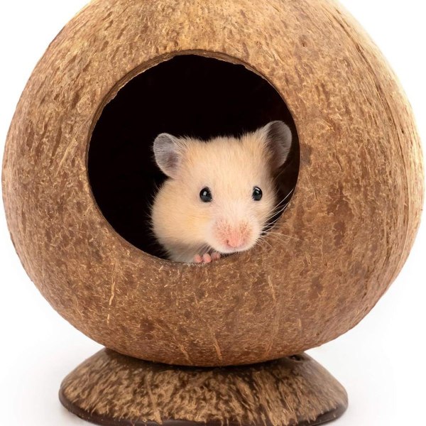 Coconut Hut hamsterhusseng: til gerbiler, mus, smådyr KLB