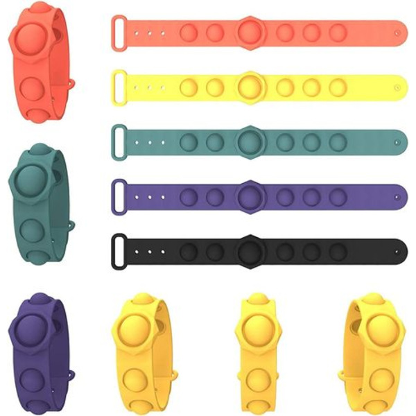 Mini Enkel Dimple Sensorisk Fidget Leksak Stressreducerande Armband Stressavlastning för Barn