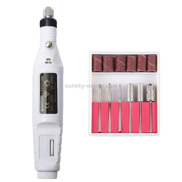 Set Power Supply Professional Electric Manicure Machine Pen Pedicure Nail File