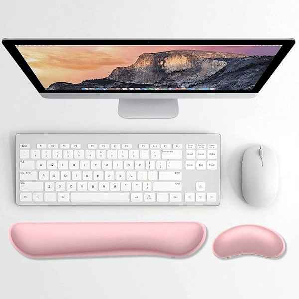 Håndleddsstøtte, tastatur håndleddsstøttepute, musehåndledd