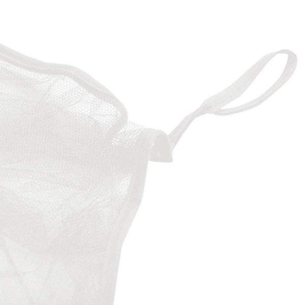 Polyester baldakin til dobbeltseng
