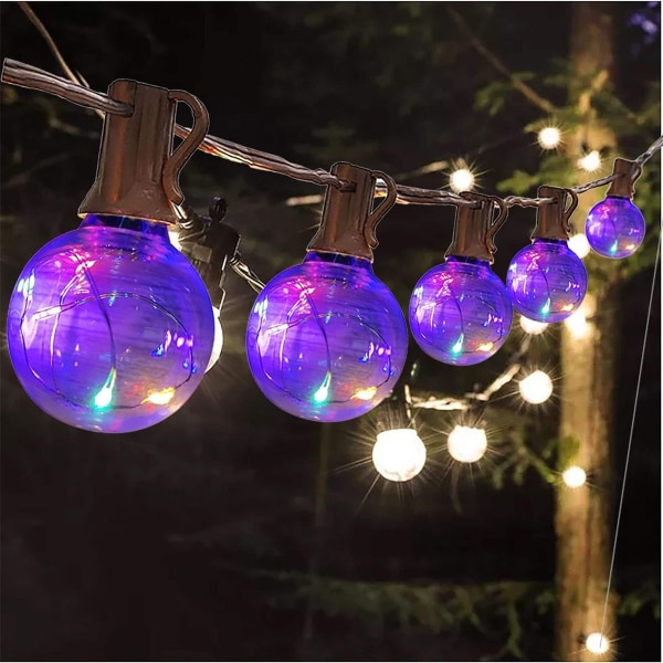 LED-ljusslinga flerfärgad | Inomhus & Utomhus | För jul, trädgård, KLB