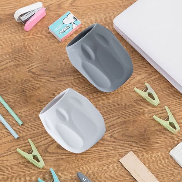 Multifunksjonell kreativ silikon pennholder skrivebordsstil2 KLB