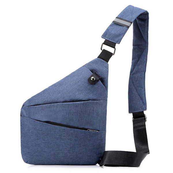 Monikäyttöinen crossbody-laukku, miesten rintalaukku, varkaudenesto rintalaukku