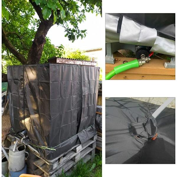 Vattentanksskydd, IBC-tanksskydd för 1000 liters tank, vattentankbehållareskydd
