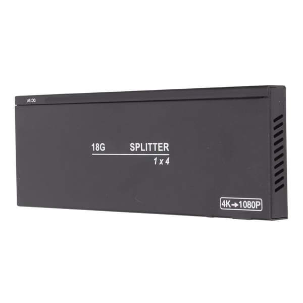 HD-multimediagrensesplitter 1 in 4 ut 4K vid 60Hz KLB