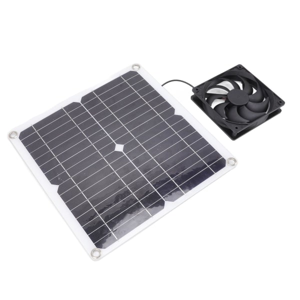 Solpanel Fläkt Lätt Bärbar Solcellsfläkt Kit KLB
