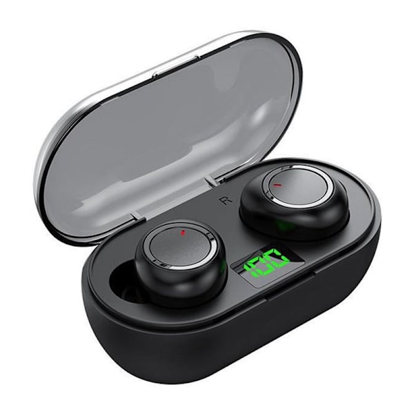 Trådløse Bluetooth-øretelefoner, Bluetooth 5.3 In-Ear Black