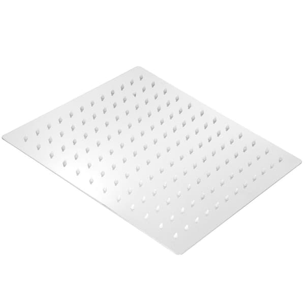 12 tommer rustfrit brusehoved, G1/2 tommer, justerbar top KLB