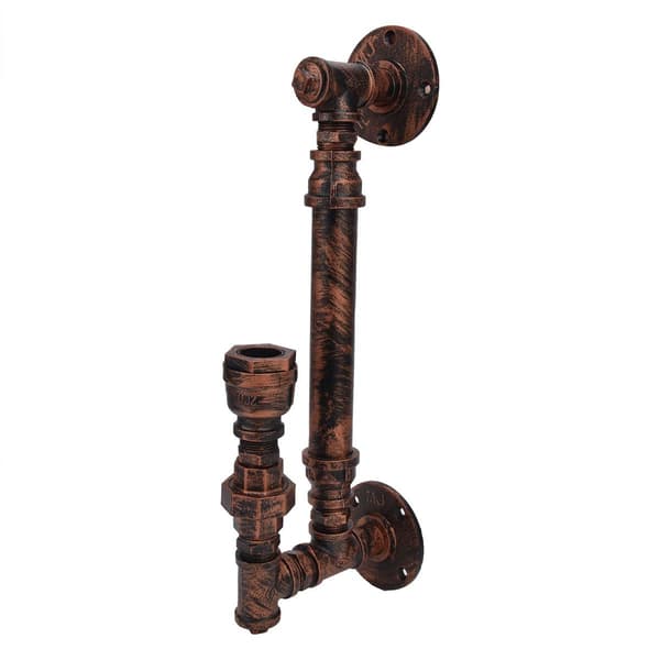 Retro seinävalaisin E27 ruuvikierre kestävä vakaa steampunk KLB