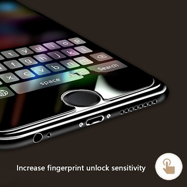 4 kpl iPhone-painiketarrat, jotka tukevat sormenjälkitunnistusta