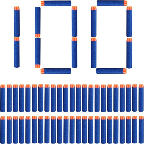 100 st 2,8\" blå skum för Nerf N-Strike Elite Series KLB