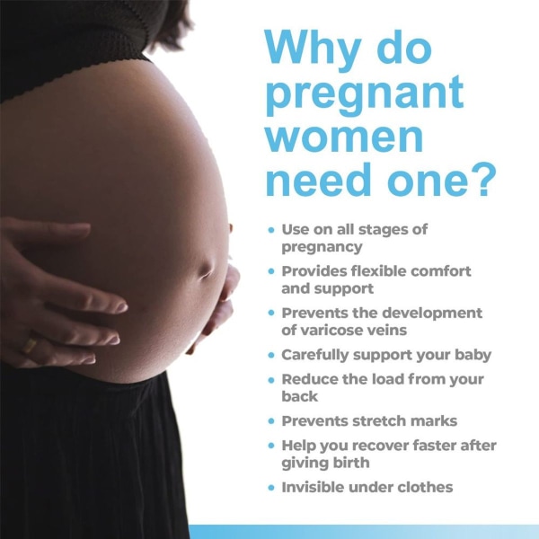 Strålebeskyttelse babymagebånd for graviditet og barsel KLB