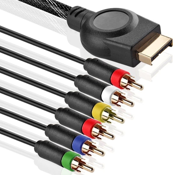 Analog AV multi-out forbindelse til komponentindgange på NTSC-kompatible fjernsyn KLB