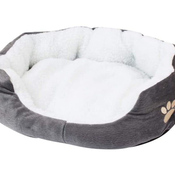 Dog Bed Cat Bed Cotton Pet Bed Cushion for Dogs 1-Grey KLB