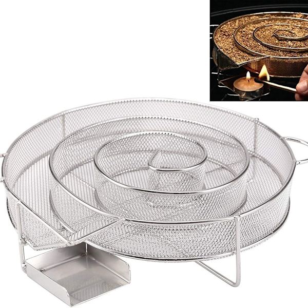 Kallrökgenerator kallrökgenerator kallrökning BBQ rund rostfritt stål för KLB