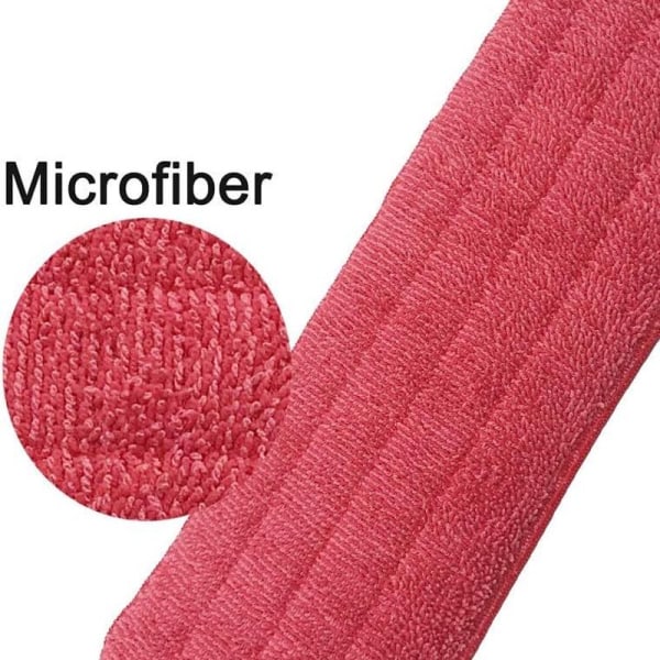 Moppe, 3-delt moppe mikrofiber rensepude, refill moppebetræk,