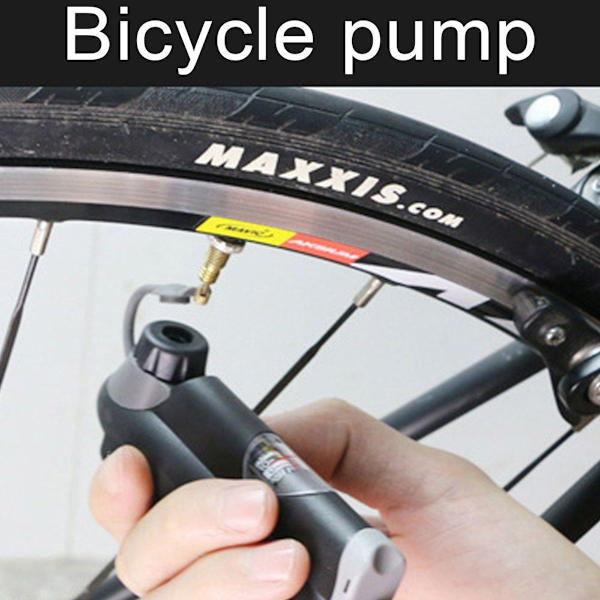 Premium Mini Sykkelpumpe - Høytrykks Ytelse 100PSI - Sykkel Luftpumpe KLB