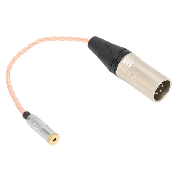 Pin XLR til 2,5 mm hovedtelefonadapterkabel 5,9\" KLB
