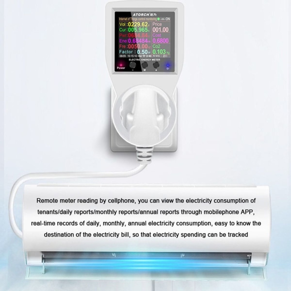 Tuya Wifi Smart Socket Power Monitoring