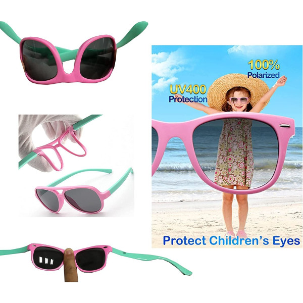 Polariserte solbriller for gutter og jenter