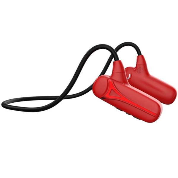 Open Ear Red Wireless Bone Conduction hovedtelefoner