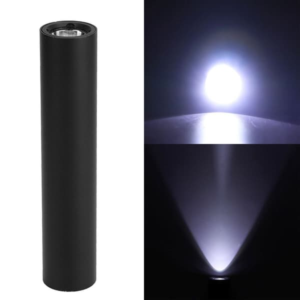 Kannettava LED-taskulamppu sisäänrakennetulla akulla, USB KLB