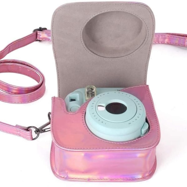 Case Fujifilm Instax Mini 11:lle, pehmeästä keinonahasta valmistettu case