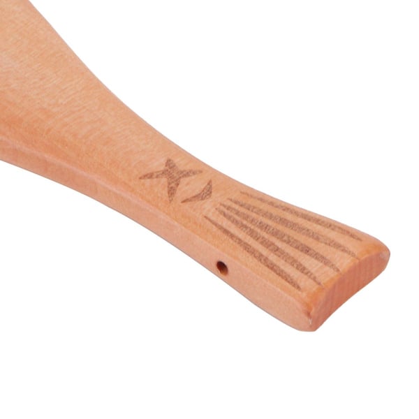 Fiskformet trærispadle Non-stick risserveske KLB