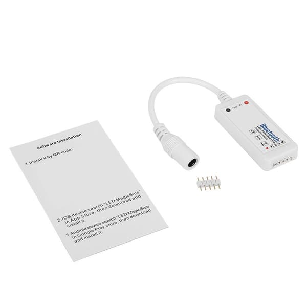 Mini-Bluetooth-WLAN-LED-kontroller DC12-24V fjernkontroll Smart KLB