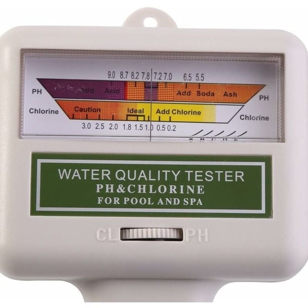 Kannettava klooritesteri, 2-in-1 pH- ja Cl2-analyysi