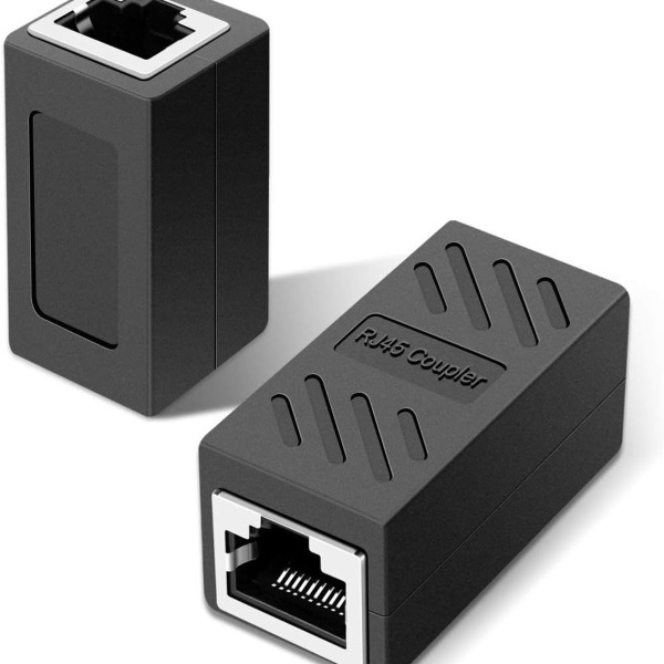 RJ45-stik, Ethernet-adapter - 2 stk.