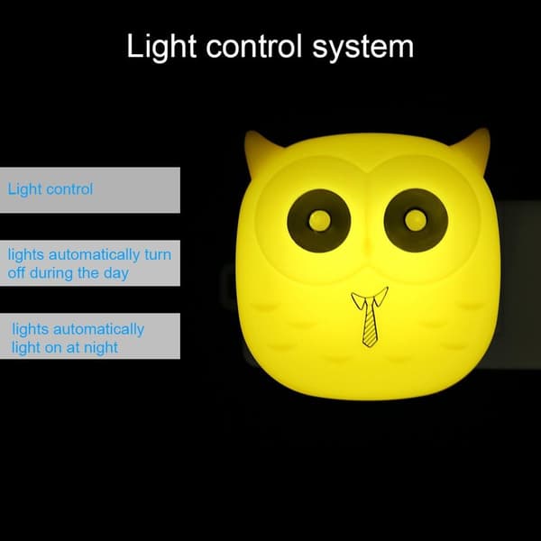 V LED natlys sensorlampe med lysstyring KLB