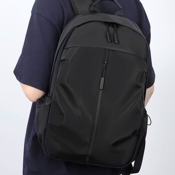 Office ryggsäck för bärbar dator, lämplig för 14 tums ultratunn svart