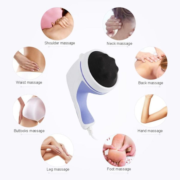 Elektrisk Massager Anti-Cellulite Enhed Kropsfedttab Vibration