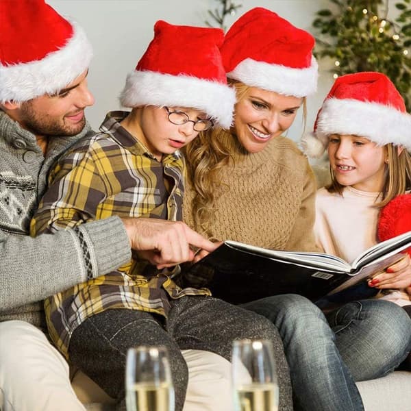 Meishang julehatte, julemandens hat, bevægelig, julemand KLB