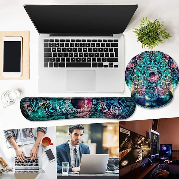 Ergonomisk musmatta för smärtlindring handledsstöd för style1