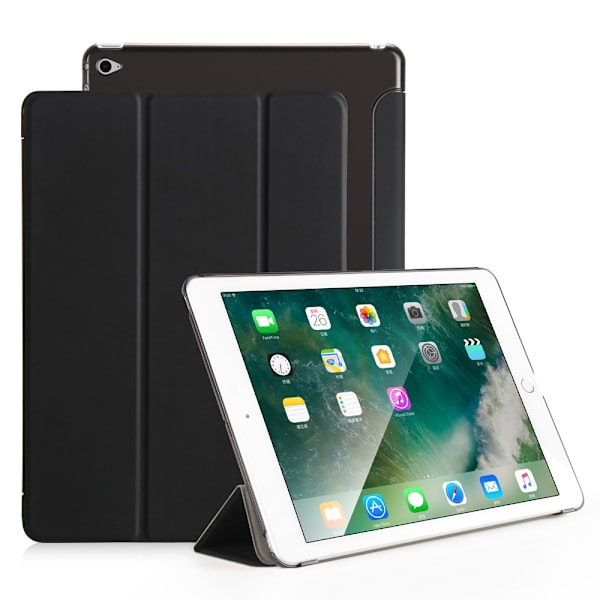 Älykäs suojakotelo - Musta iPad Air 1/2 ja iPad 9.7 Gen5/Gen6