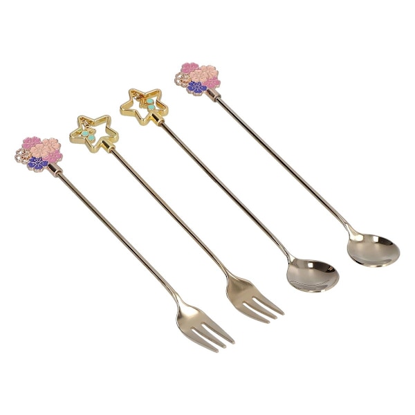 Japansk 304 rustfrit stål sakura-formet suppeske KLB