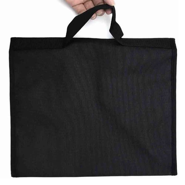504525cm Printer Støvcover, Sort, Antistatisk Vinyl