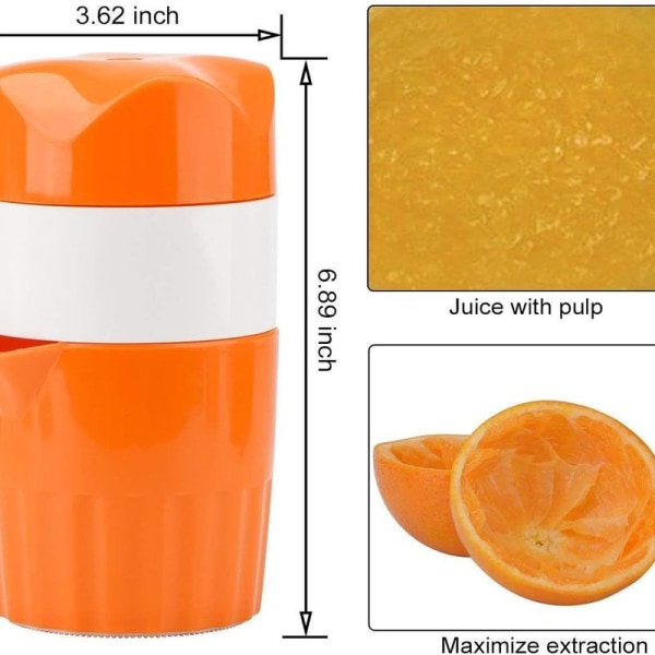 Juicer, juicer, citruspresser, frugtpresser, med juicebeholder