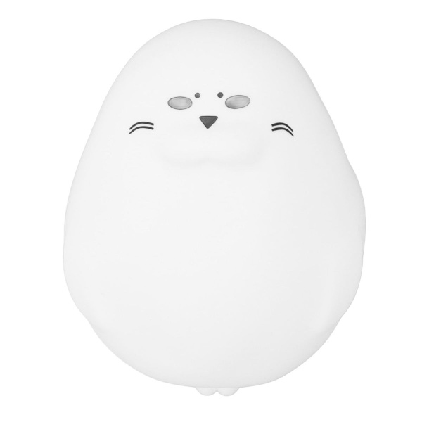 Nattlampa skrivbordslampa säl design mjuk belysning hemma KLB