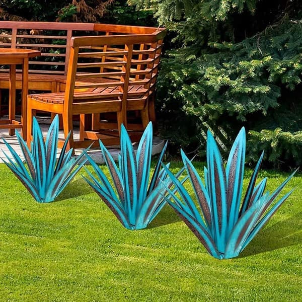 Rustikk tequila-skulptur, rustikk agave-dekorasjon fra