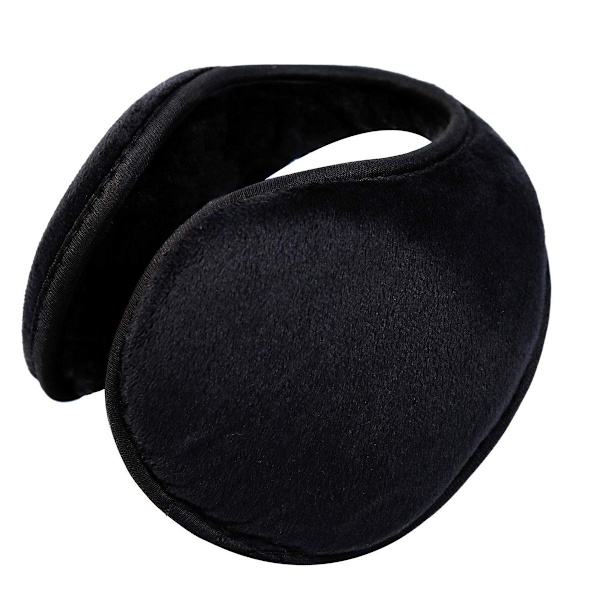 Varma öronmuffar Klassiska fleece unisex vinter utomhus öronmuffar