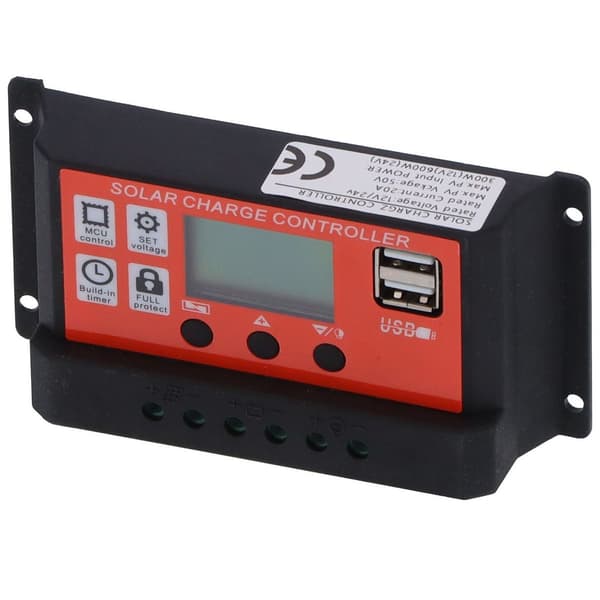 20A 12V 24V PWM solcellelader intelligent LCD-lading KLB