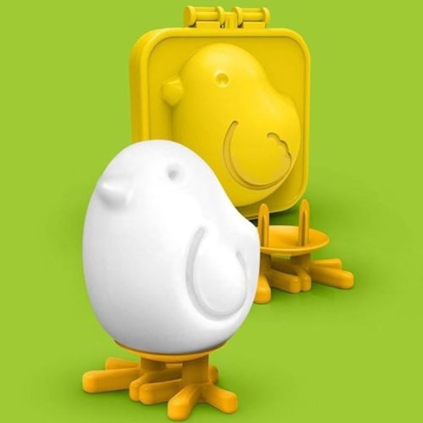 3 stykker kreativ personlighet deformert egg silikonform sumo eggmopp sete kjøkkenhjelper