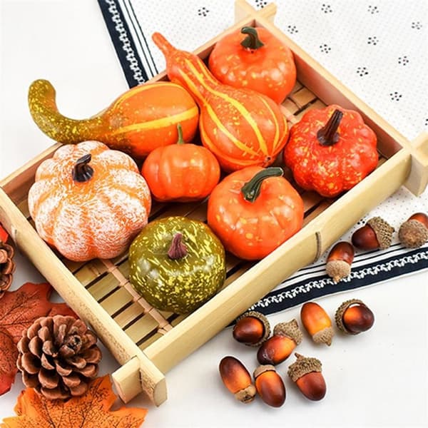 141PCS Thanksgiving Simulation Pumpa Ekollons Höst Höst KLB