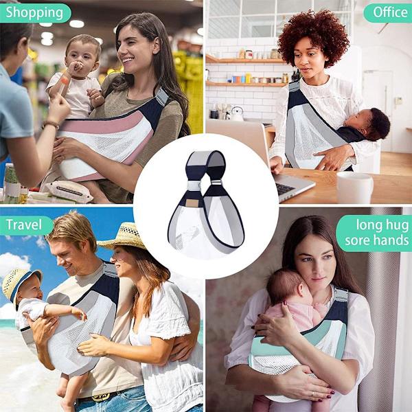 Babysele som går utöver det nyfödda innan du bara håller barnet grå KLB