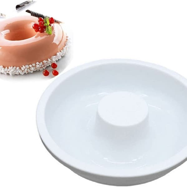 7 tommers silikon bakeformer, riflet kakeformer