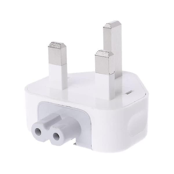 Ny vit brittisk AC-kontaktladdningsadapter för Apple